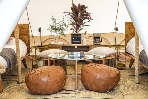 Glamping Ensueño en Omitlán Naturaleza y Confort Luxury tent in Hidalgo, Mexico