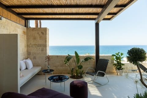 Seating area, Sea view