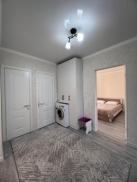 Photo of the whole room, wardrobe