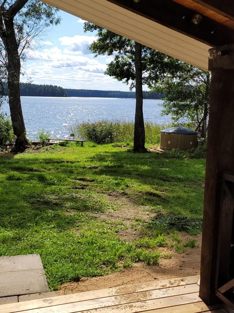 Natural landscape, Lake view
