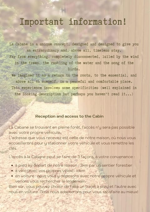 La Cabane du Gardien Chalet in Wallonia, Belgium