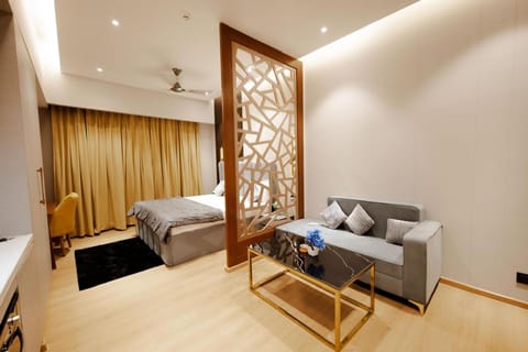 Photo of the whole room, Seating area, Bedroom