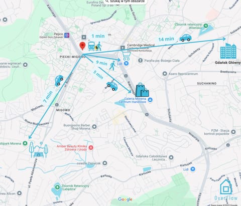 Elite Apartment 15 min to Old Town Gdansk Apartment in Gdansk