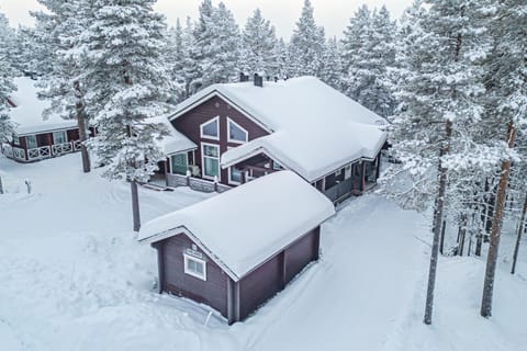 Property building, Neighbourhood, Natural landscape, Bird's eye view, Winter