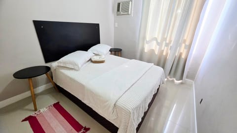 Bed, Photo of the whole room, Bedroom, towels, air conditioner