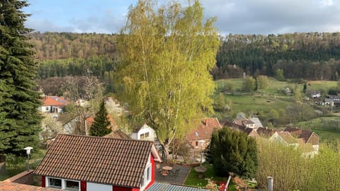 Property building, Natural landscape, Mountain view