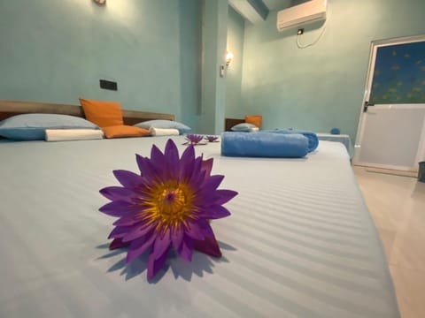 Bed, Bedroom, air conditioner
