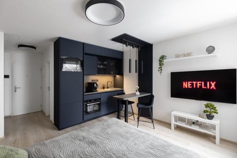 TV and multimedia, Kitchen or kitchenette, Photo of the whole room, stove