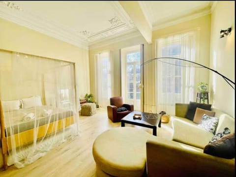 Living room, Bedroom