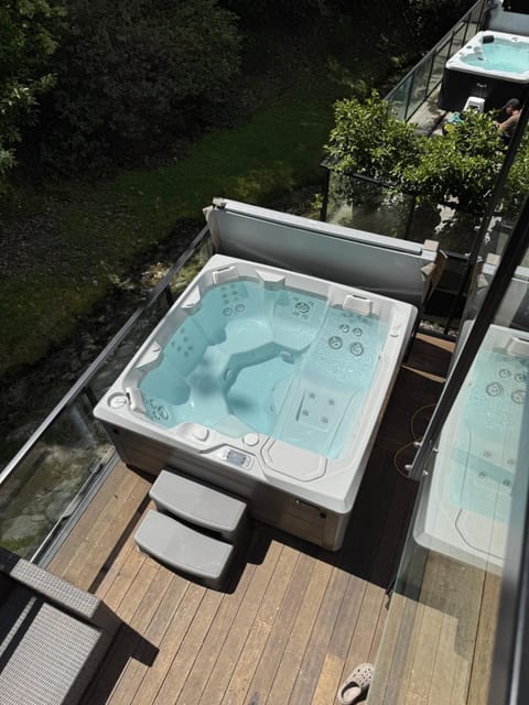 Patio, Natural landscape, Hot Tub, Balcony/Terrace, Pool view, sunbed