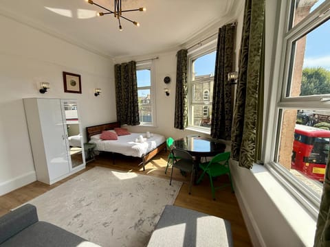Bed, View (from property/room), Photo of the whole room, Seating area, Dining area, Bedroom, wardrobe