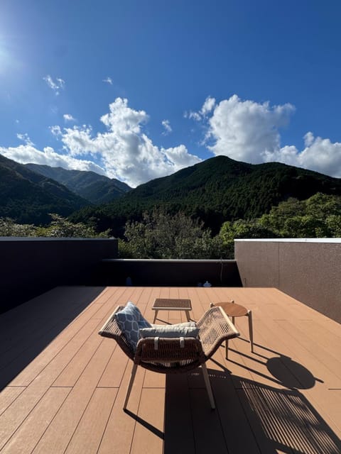Day, Natural landscape, Balcony/Terrace, Mountain view, sunbed