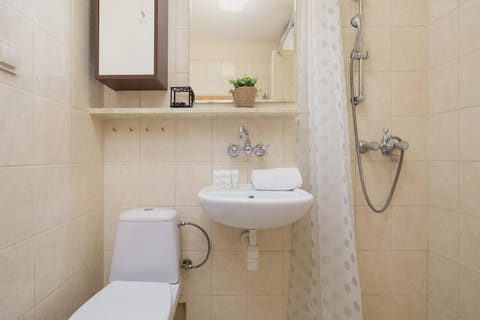 Shower, Toilet, Bathroom, towels