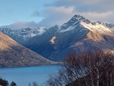 Natural landscape, Winter, Lake view, Mountain view