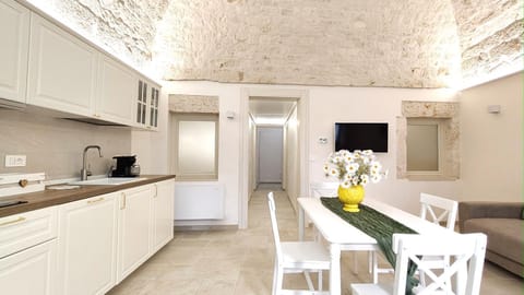 Living room, kitchen