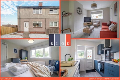 Gray House-Modern 2BR close to Loch Lomond Apartment in Scotland