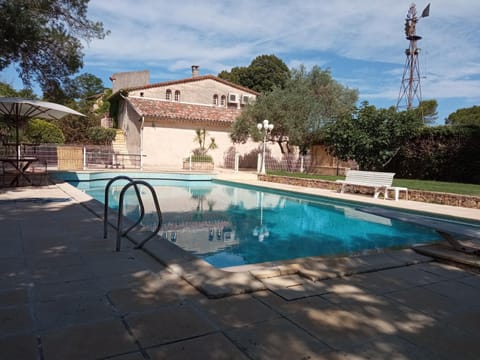 Property building, Living room, Swimming pool
