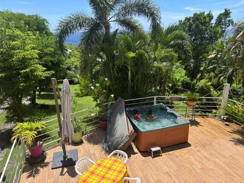Natural landscape, Hot Tub, Garden view, sunbed