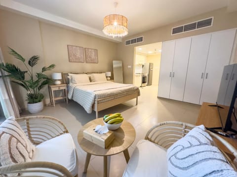 Bed, TV and multimedia, Living room, Photo of the whole room, Seating area, Bedroom, wardrobe, air conditioner