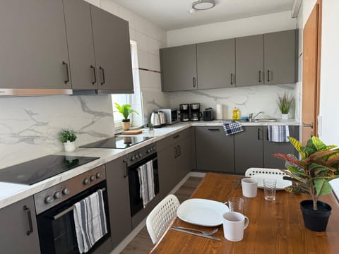 Coffee/tea facilities, Kitchen or kitchenette, dishwasher, minibar, oven, toaster