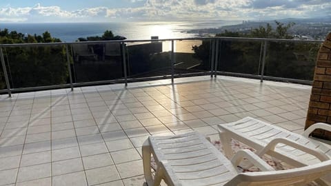 Natural landscape, View (from property/room), Balcony/Terrace, Mountain view, Sea view, sunbed