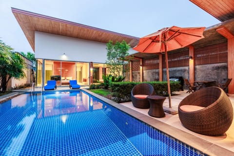 Property building, Patio, Garden view, Pool view, Swimming pool