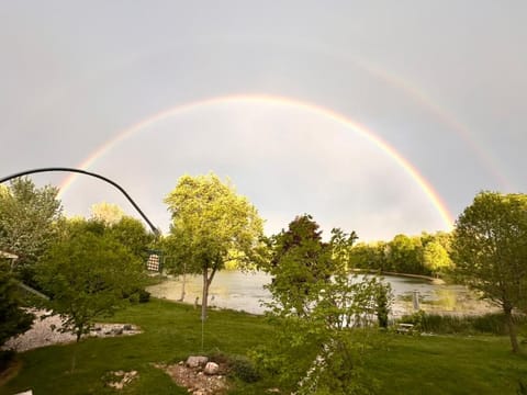 Natural landscape, Lake view