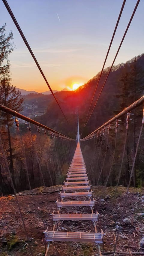 Nearby landmark, Sunset