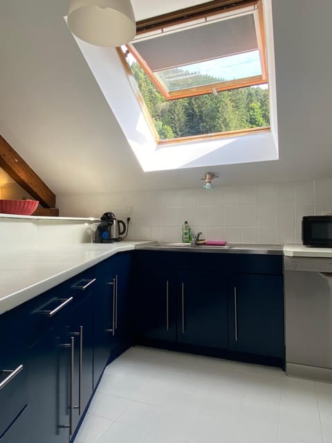 Kitchen or kitchenette, minibar