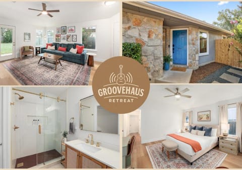 Shower, Property building, Bed, Bathroom, Living room, Bedroom