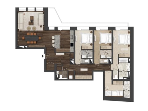 Appartement haut de gamme avec accès à l'espace bien-être à Courchevel 1850 - FR-1-830-2 Apartment in Saint-Bon-Tarentaise