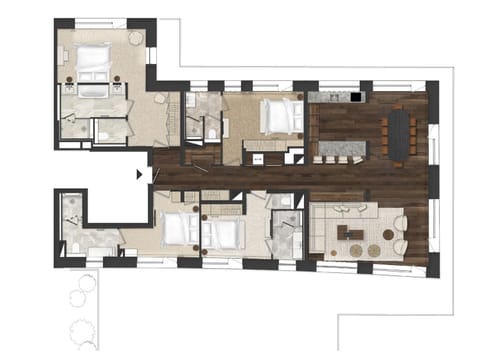 Appartement luxueux avec spa et navette à Courchevel 1850 - FR-1-830-6 Apartment in Saint-Bon-Tarentaise