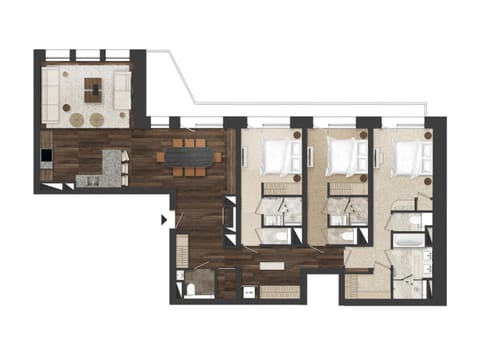 Appartement Luxe à Courchevel 1850 avec Suites et Accès Bien-Être - FR-1-830-11 Apartment in Saint-Bon-Tarentaise