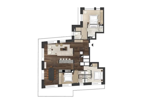 Appartement neuf haut de gamme à Courchevel avec accès ski aux pieds - FR-1-830-17 Apartment in Saint-Bon-Tarentaise