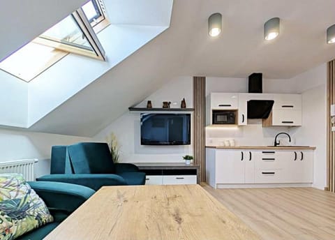 TV and multimedia, Kitchen or kitchenette, Living room, Seating area