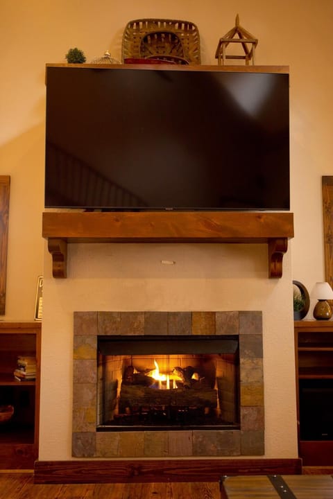 TV and multimedia, Living room, fireplace