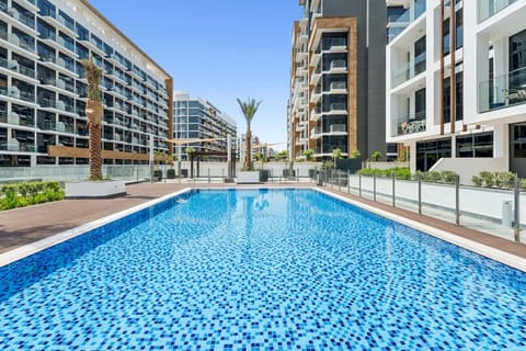 Property building, Pool view, Swimming pool