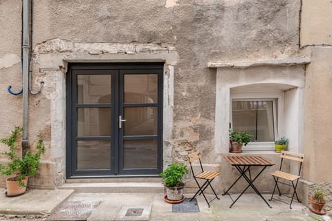 Property building, Patio