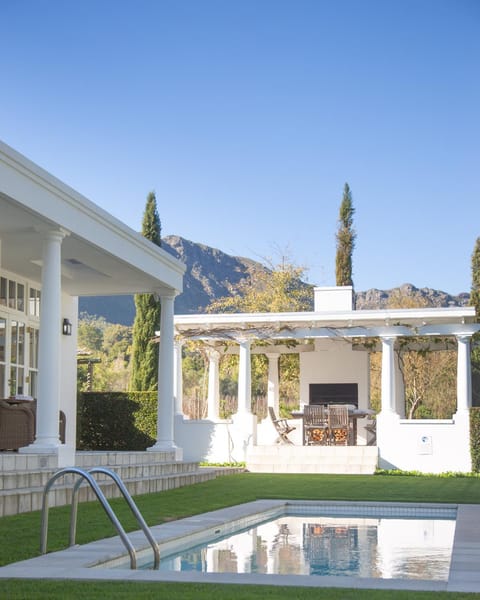 Lily Pond House at Le Lude Villa in Franschhoek