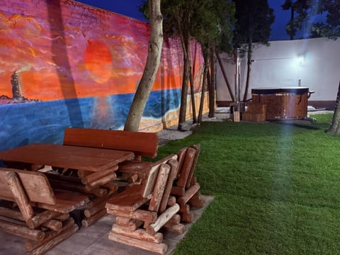 Property building, Garden