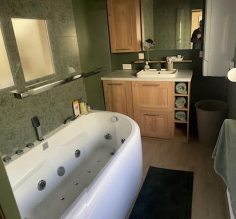 Bathroom, Living room