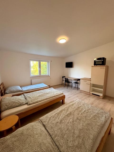 TV and multimedia, Kitchen or kitchenette, Dining area, Bedroom, Food, kitchen