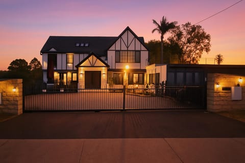 Property building, Sunset