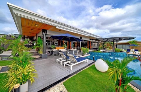 Day, Pool view, sunbed