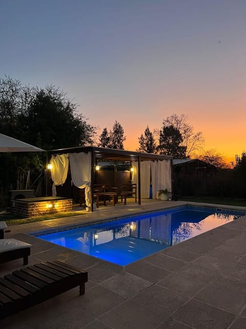 Patio, Day, Natural landscape, Pool view, Swimming pool, Sunrise, Sunset, sunbed