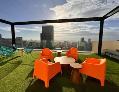 Property building, Patio, Day, View (from property/room), Balcony/Terrace, Seating area