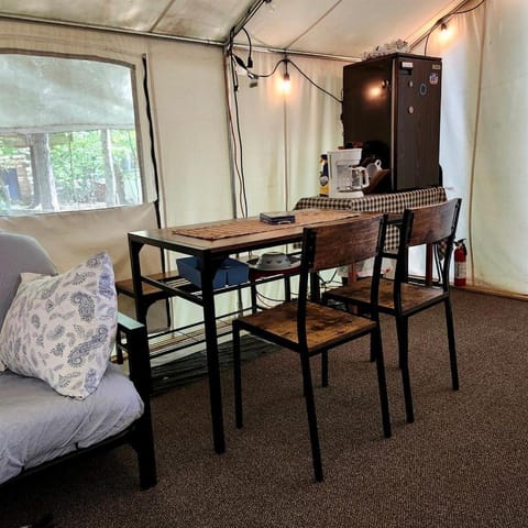 Cozy Treehouse Tent with Forest Trails near Waterfalls in Cumberland Plateau, TN Luxury tent in Watts Bar Lake