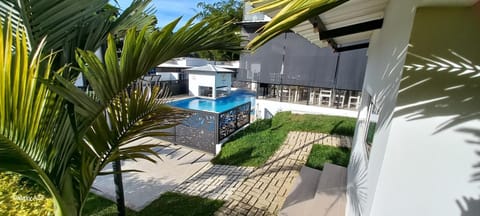 Property building, Garden, Pool view, Swimming pool