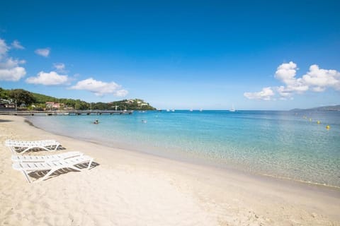 Day, Natural landscape, Beach, Sea view, sunbed
