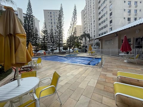 Property building, Pool view, Swimming pool, sunbed